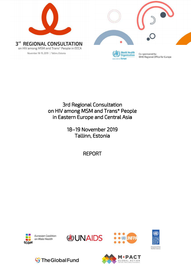 Private: Report: 3rd Regional Consultation on HIV among MSM and Trans* People in Eastern Europe and Central Asia