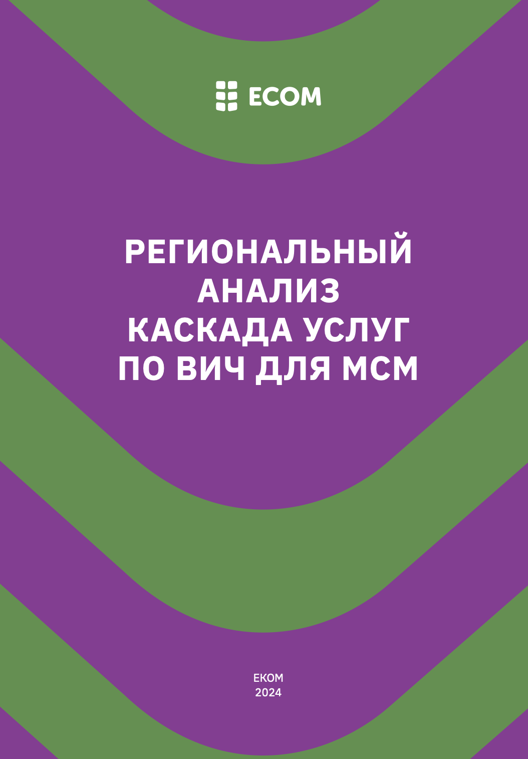 Региональный анализ каскада услуг по ВИЧ для МСМ