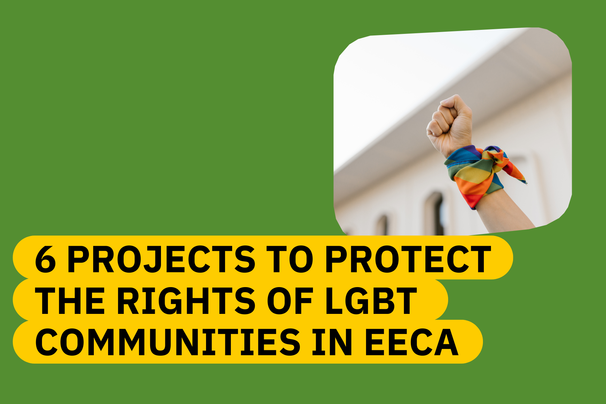 ECOM Supported Six Projects Aimed at Rapid Responses to Protect the Rights of LGBT communities in the EECA region
