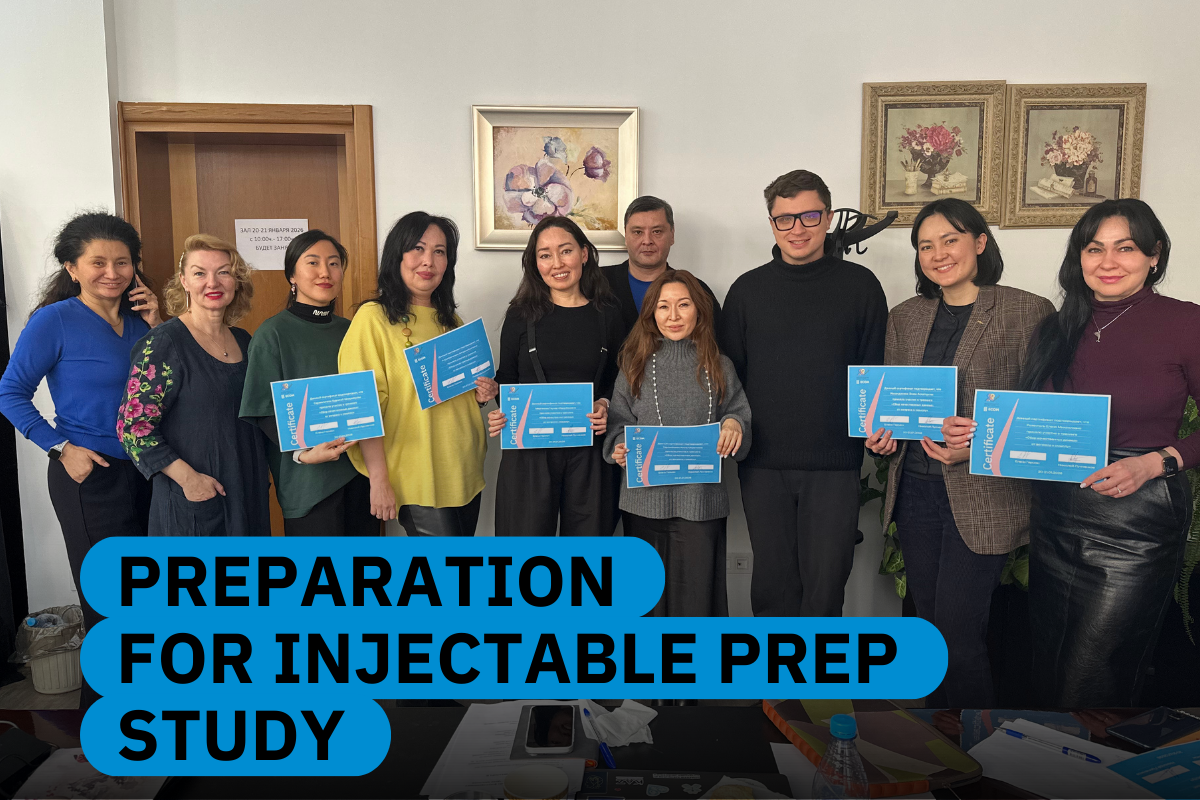 ECOM Holds Workshop for Physicians in Kazakhstan as Part of Injectable PrEP Study